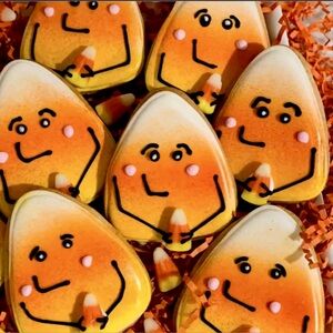 Halloween sugar cookies Halloween cookies 12 cookies individually bagged.